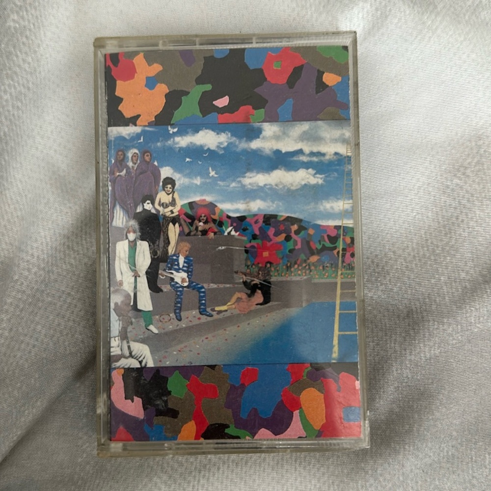Prince & the Revolution cassette tape sleeve. “Around the world in a day”.